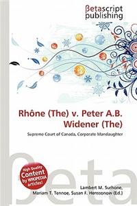 Rhone (The) V. Peter A.B. Widener (The)