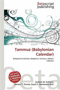 Tammuz (Babylonian Calendar)
