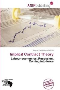 Implicit Contract Theory