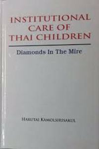 Institutional Care Of Thai Children