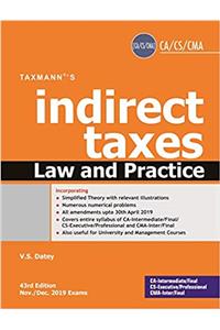 Indirect Taxes Law And Practice