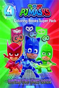 Pj Masks Coloring Books Super Pack