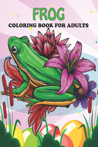 Frog Coloring Book For Adults