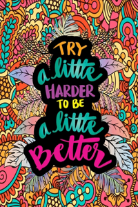 Try A Little Harder To Be A little Better