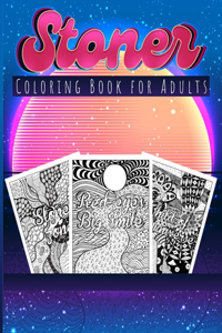 Stoner Coloring Book For Adults