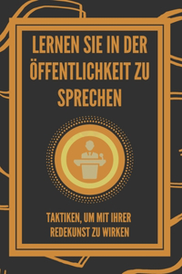 Lernen Sie in Der Öffentlichkeit Zu Sprechen