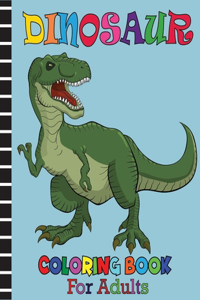 Dinosaur Coloring Book For Adults