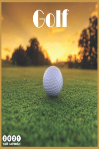 Golf 2021 Wall Calendar