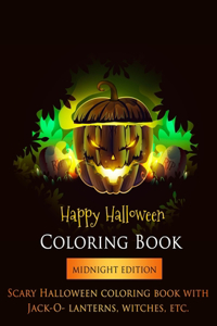 Halloween coloring book
