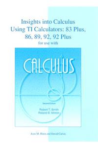 Calculus: Insights into Calculus Using TI Calculators