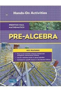 Prentice Hall Math Pre-Algebra Hands-On Activities Blackline Masters 2007