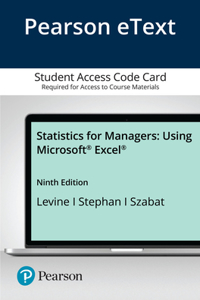 Statistics for Managers Using Microsoft Excel