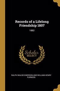 Records of a Lifelong Friendship 1807