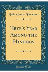 Trye's Year Among the Hindoos (Classic Reprint)