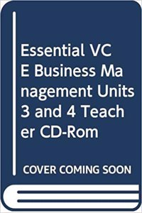 Essential Vce Business Management Units 3 and 4 Teacher CD-ROM