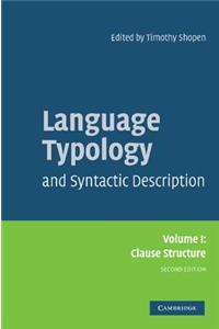 Language Typology 3 Volume Hardback Set