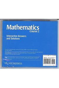 Int Answers Sol CD-ROM Holt Math C2 2010