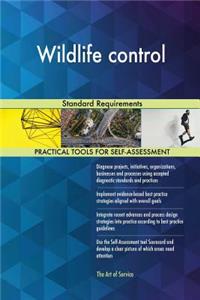 Wildlife control Standard Requirements