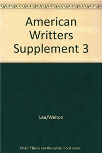 American Writers Supplement 3v1