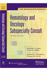 The Washington Manual Hematology and Oncology Subspecialty Consult