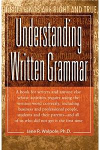 Understanding Written Grammar