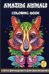 Amazing Animals Coloring Book