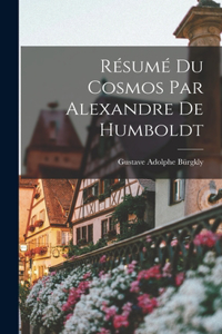 Résumé Du Cosmos Par Alexandre De Humboldt