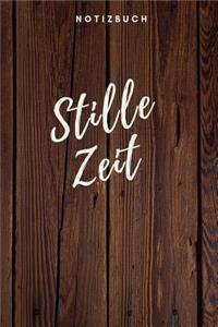 Stille Zeit Notizbuch