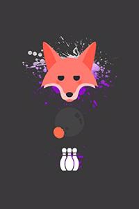 Fuchs spielt Bowling
