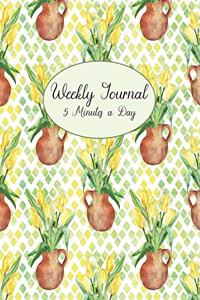 Weekly Journal 5 Minutes A Day
