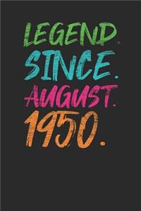 Legend Since August 1950