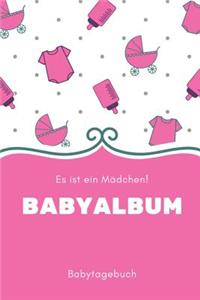 Babyalbum Es ist ein Mädchen Babytagebuch