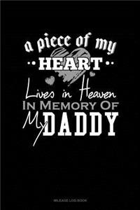 A Piece of My Heart Lives in Heaven in Memory of My Daddy