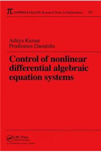 Control of Nonlinear Differential Algebraic Equation Systems with Applications to Chemical Processes