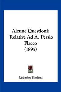 Alcune Questioni