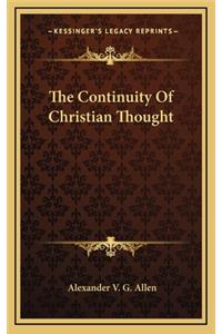 The Continuity of Christian Thought