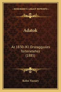 Adatok