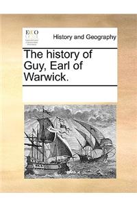 The History of Guy, Earl of Warwick.