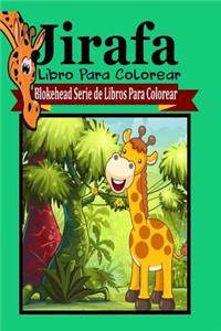 Jirafa Libro Para Colorear