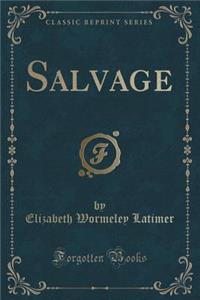 Salvage (Classic Reprint)