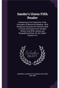 Sander's Union Fifth Reader