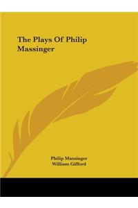 Plays Of Philip Massinger