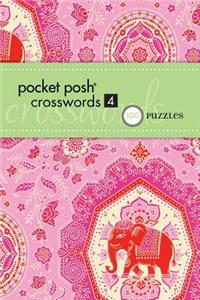 Pocket Posh Crosswords 4