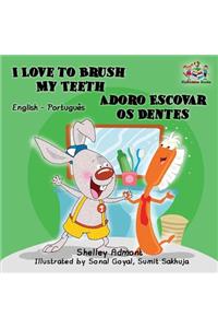 I Love to Brush My Teeth (English Portuguese Bilingual Book - Brazilian)