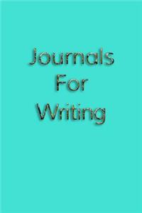 Journals For Writing