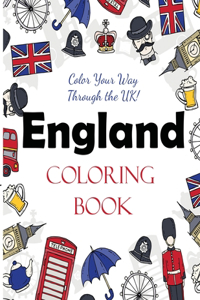 England Coloring Book