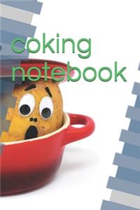 coking notebook