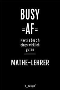 Notizbuch für Mathe-Lehrer