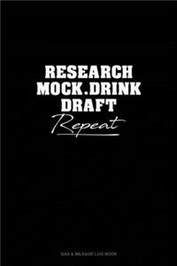 Research, Mock, Drink, Draft, Repeat