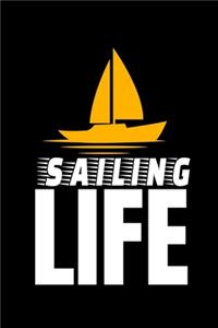 Sailing Life: Notebook Gift For Sailor And Sailing Lovers: 120 Dot Grid Page